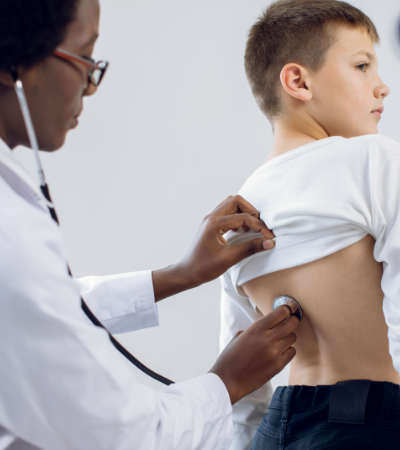 A respiratory therapist managing ventilator support